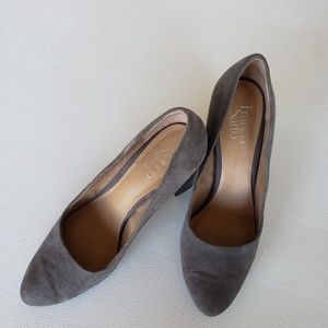 Franco Sarto Suede Pumps